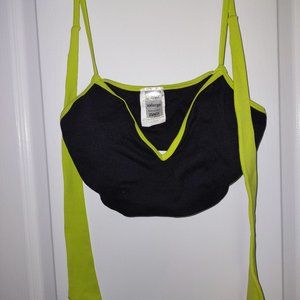 NEW! - Zumba tie up bra, XXL, (fit is waay smaller!) NWOT